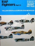 Book cover of RAF Fighters by GREEN, William & SWANBOROUGH, Gordon